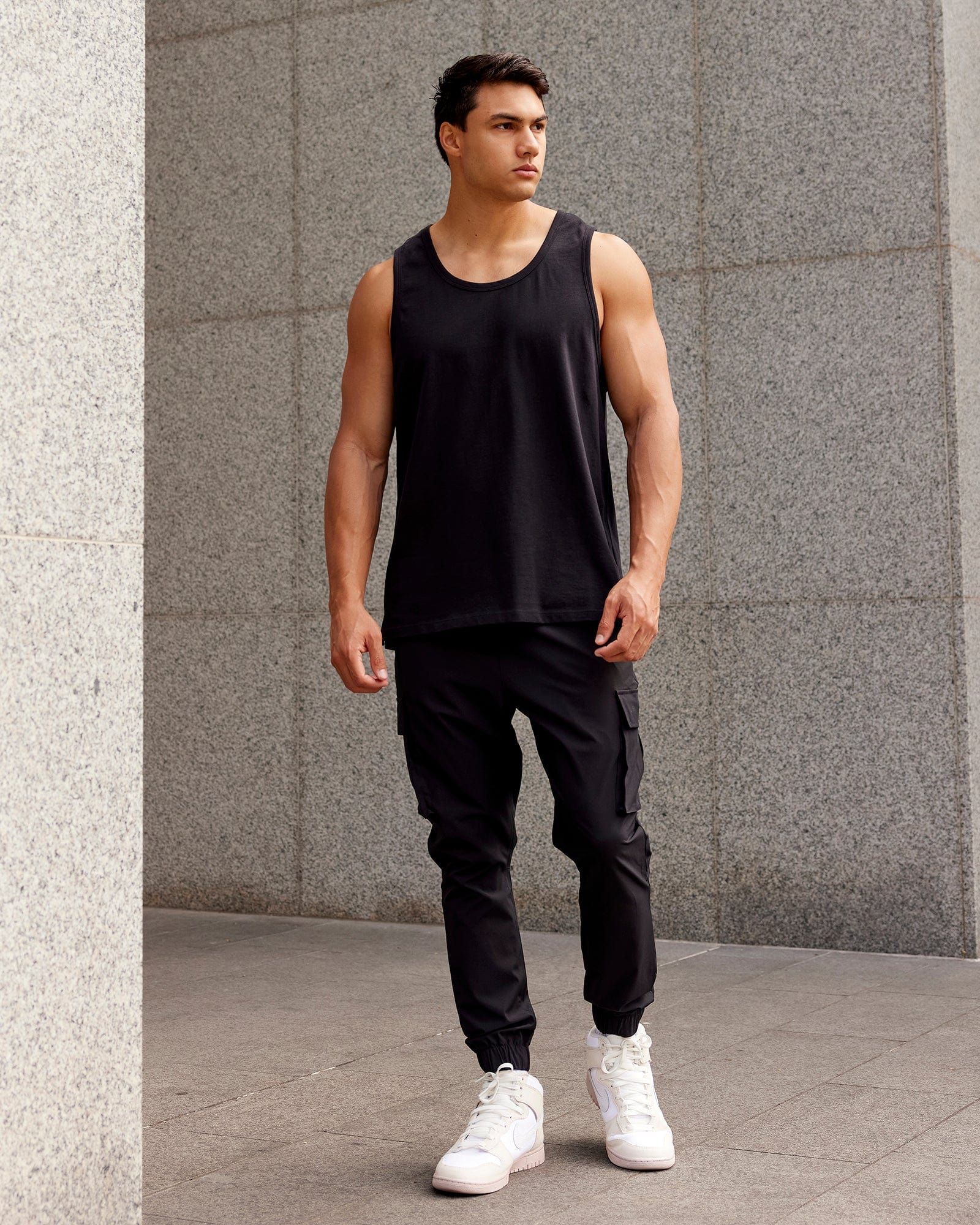 Classic Heavyweight Tank - Black sold by LSKD