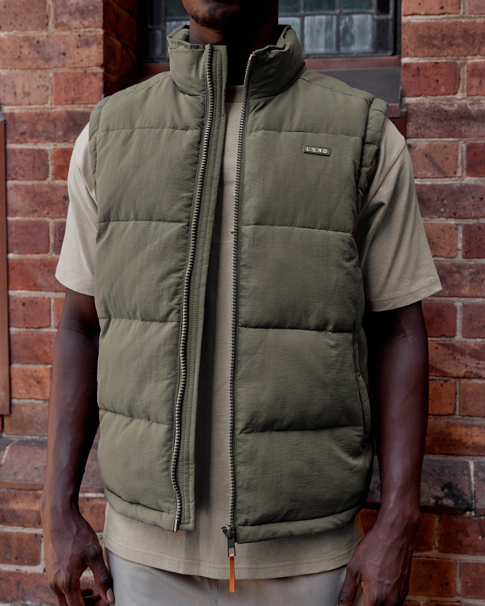 Classic Puffer Vest - Tealeaf sold by LSKD