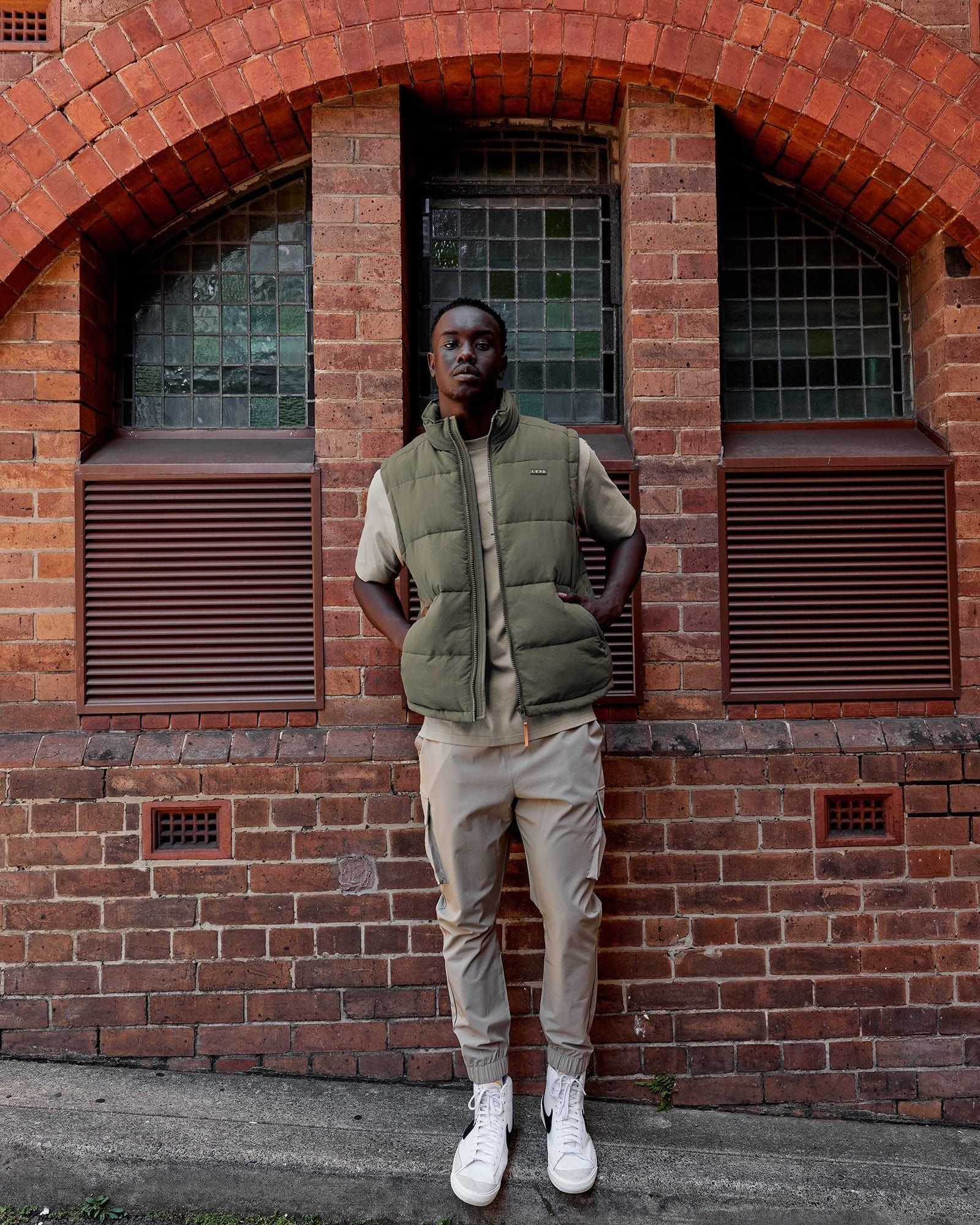 Classic Puffer Vest - Tealeaf sold by LSKD product image thumbnail 2