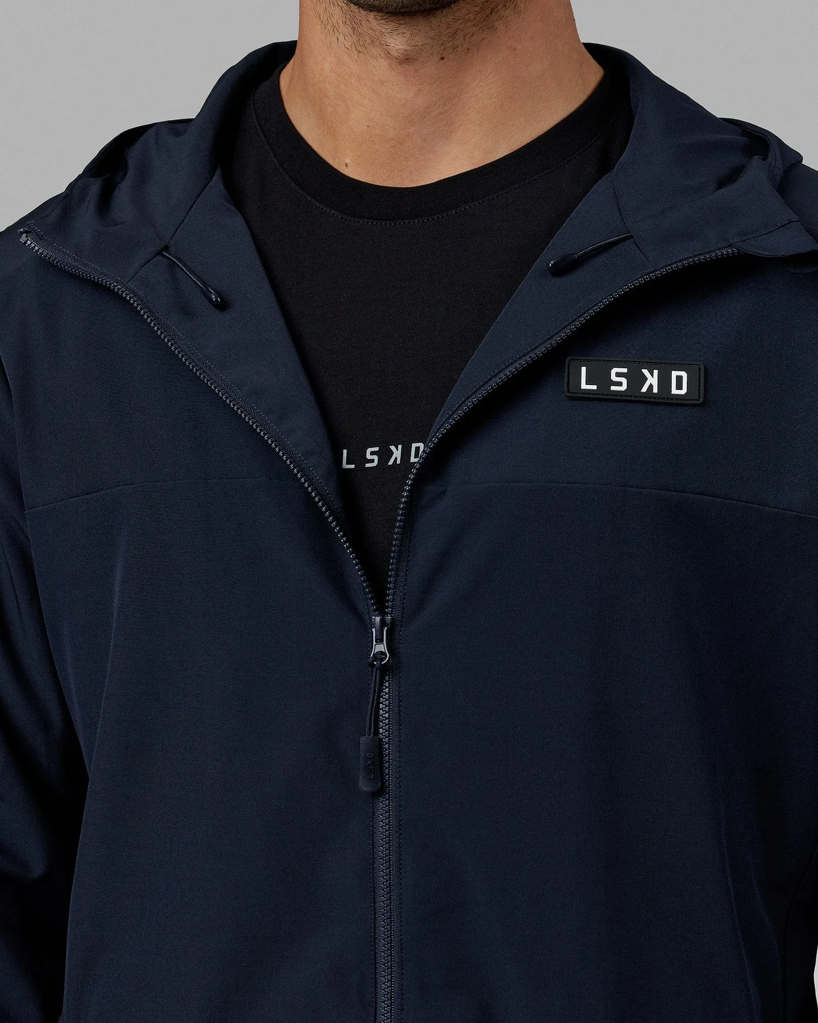 Functional Training Jacket - Navy sold by LSKD product image thumbnail 5