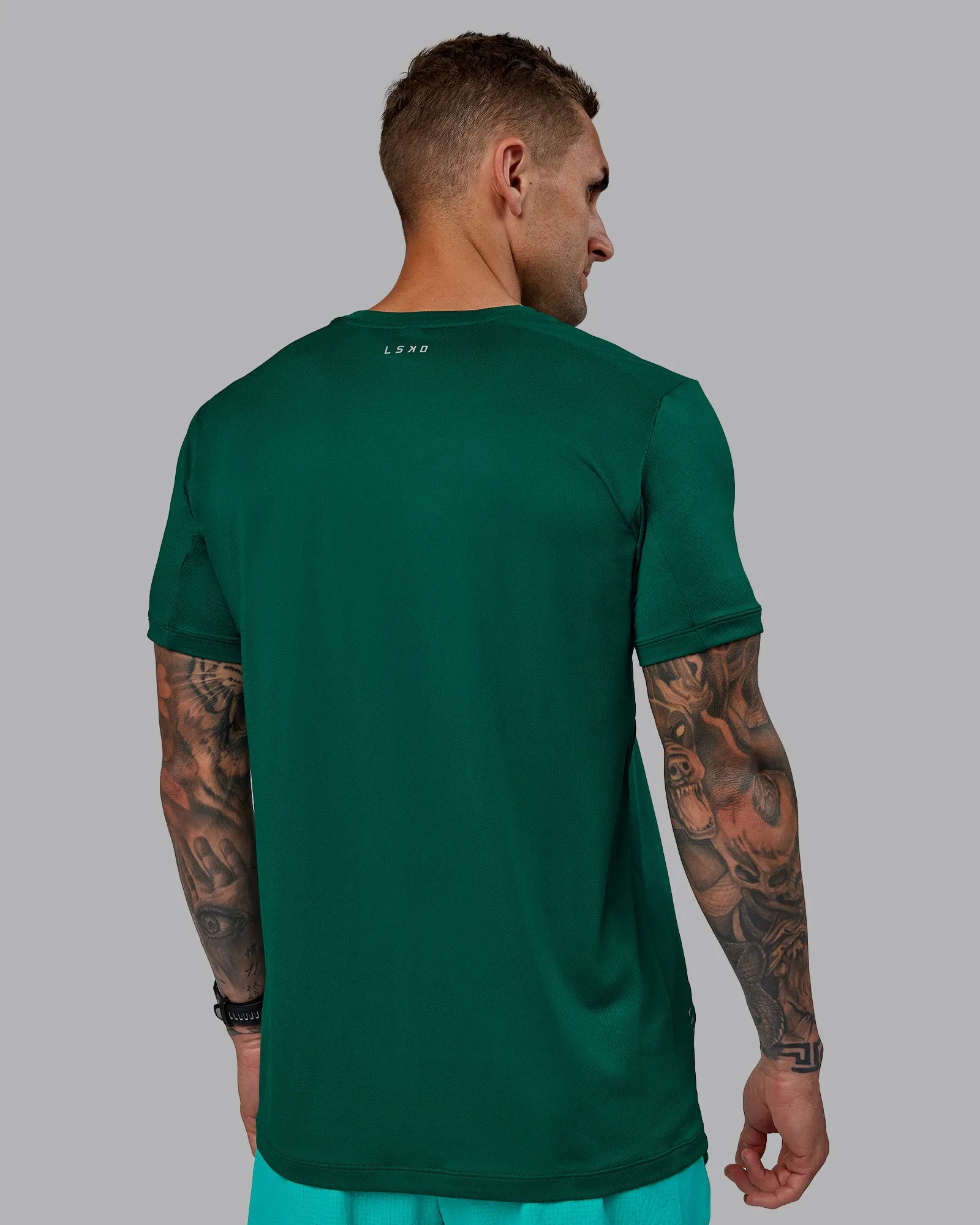 Pace Running Tee - Malachite sold by LSKD product image thumbnail 2