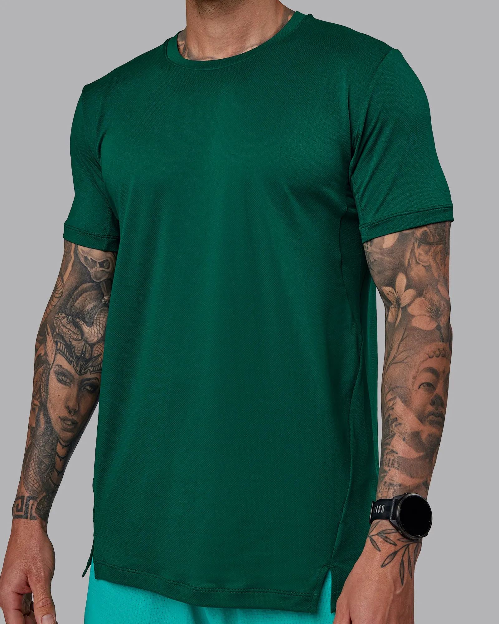 Pace Running Tee - Malachite sold by LSKD product image thumbnail 5