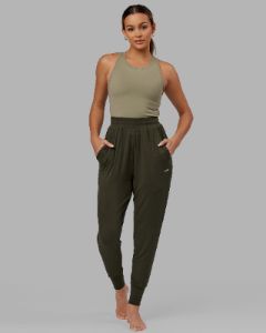 Rest and Recover Pants - Forest Night sold by LSKD