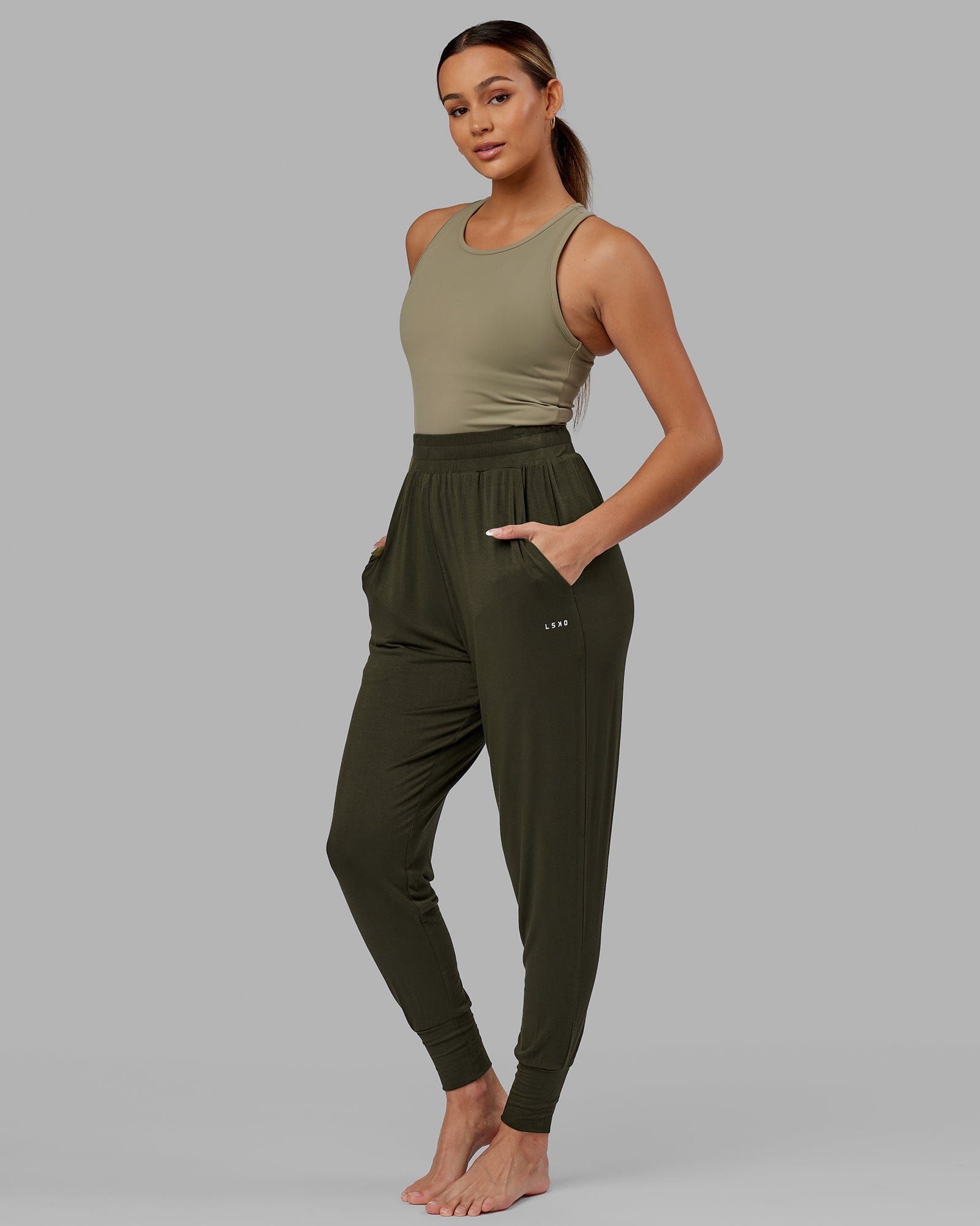Rest and Recover Pants - Forest Night sold by LSKD product image thumbnail 3