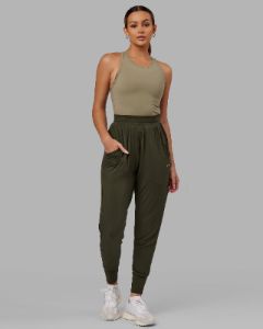Rest and Recover Pants - Forest Night sold by LSKD