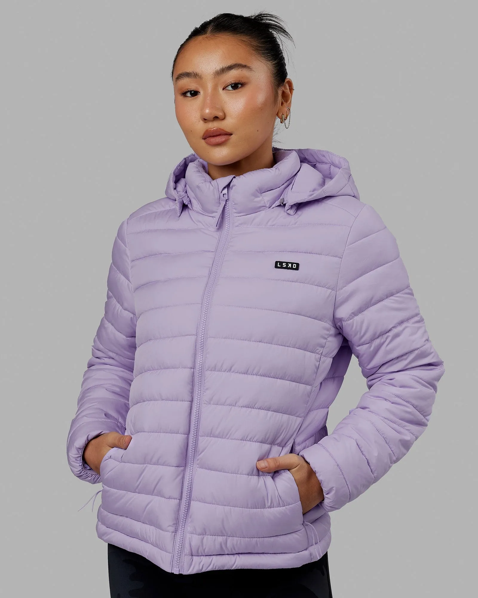 All Day Puffer Jacket Pale Lilac Parallel