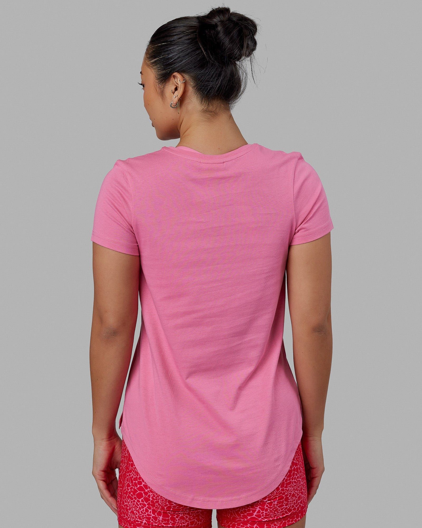 Luna Tee - Pink Rose-White sold by LSKD product image thumbnail 4