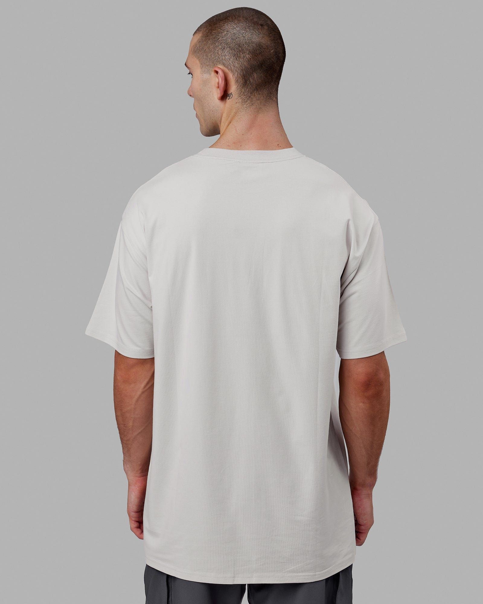 Proximity Long Line Tee Oversize - Lunar Rock sold by LSKD product image thumbnail 3