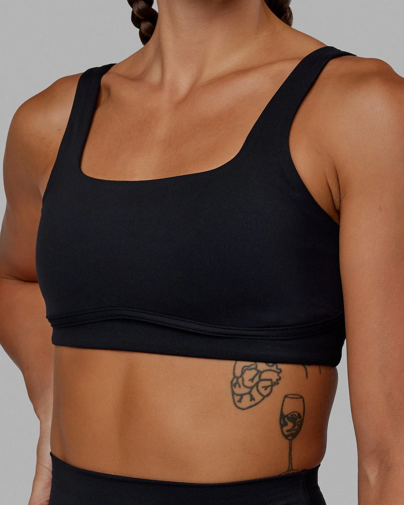 Elevation Sports Bra - Black sold by LSKD product image thumbnail 5