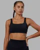 Elevation Sports Bra - Black sold by LSKD