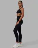 Elevation Sports Bra - Black sold by LSKD
