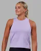 Deluxe PimaFLX Tank - Pale Lilac sold by LSKD