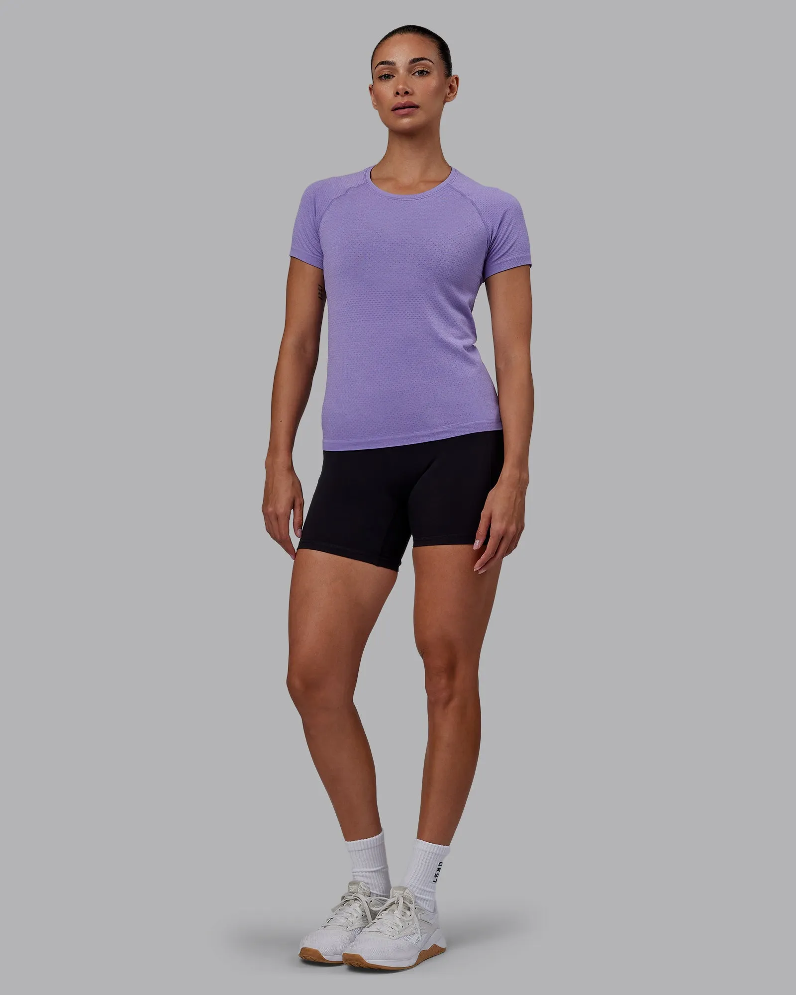 AeroFLX+ Seamless Tee - Dahlia Purple/Dahlia Purple sold by LSKD product image thumbnail 2