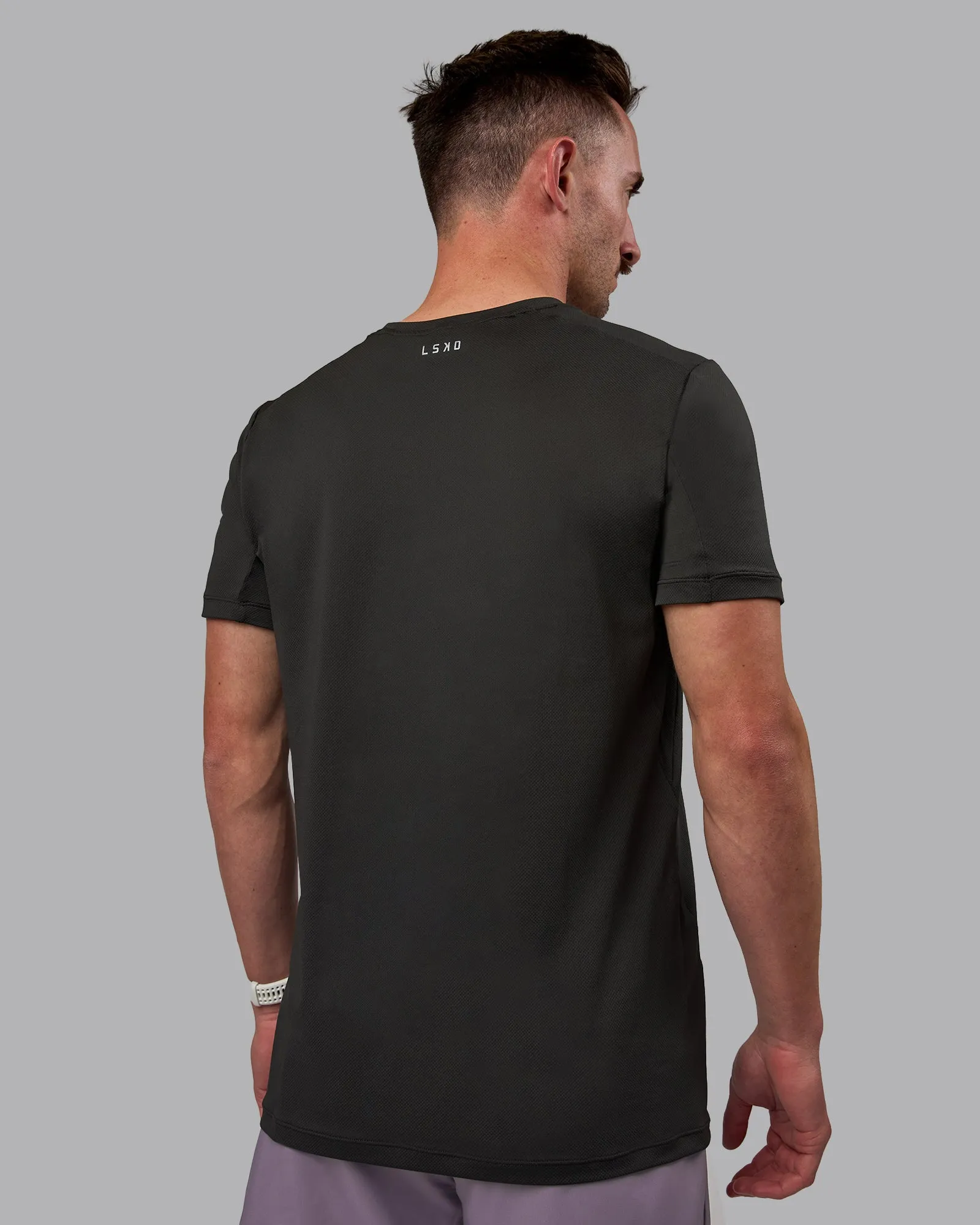 Pace Running Tee - Pirate Black sold by LSKD product image thumbnail 4
