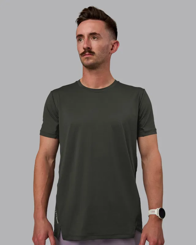Pace Running Tee - Pirate Black sold by LSKD