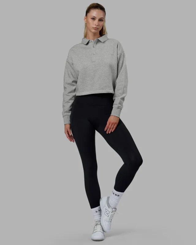 Off Court Sweater - Grey Marl sold by LSKD