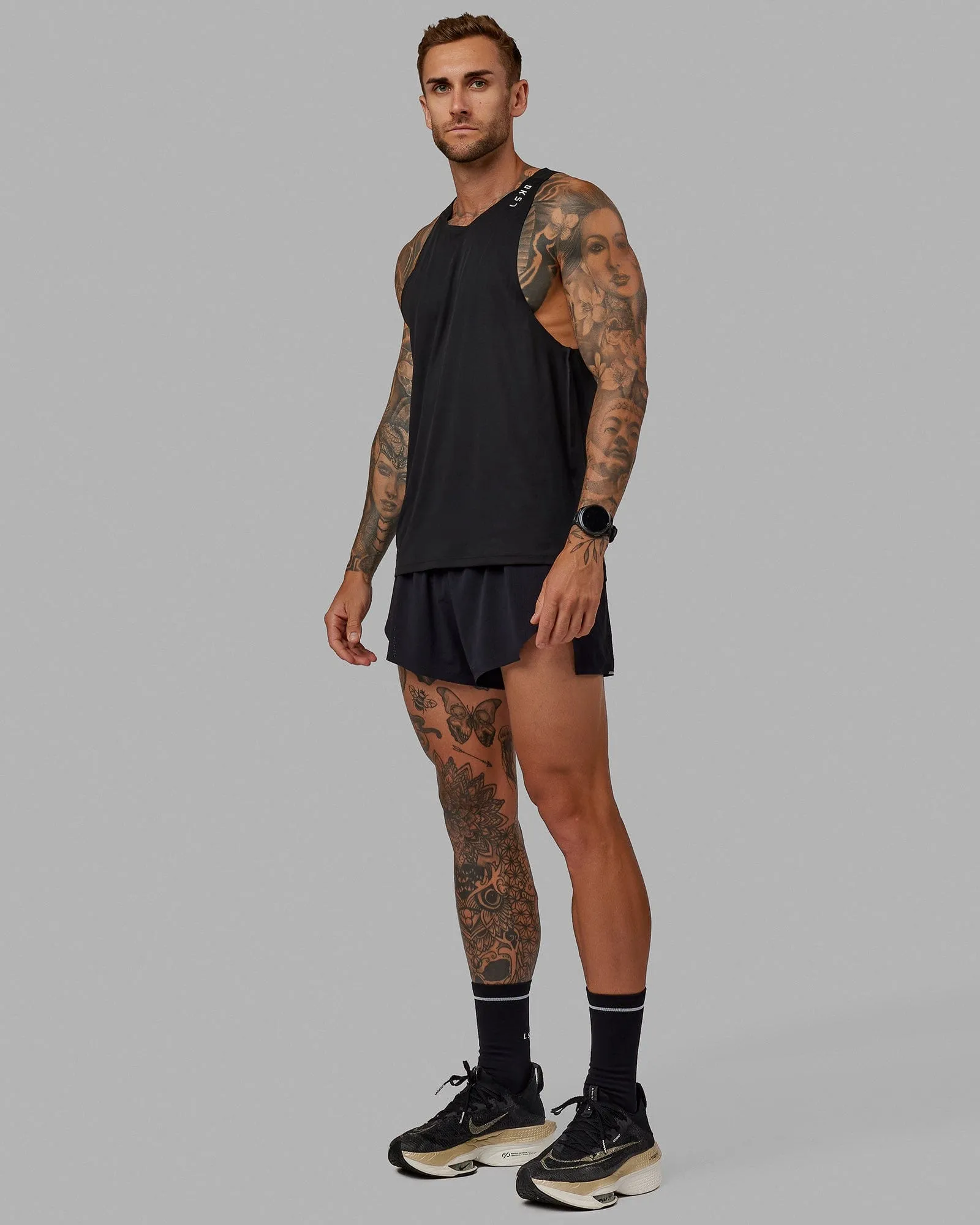 Race Day Tank - Black sold by LSKD product image thumbnail 4