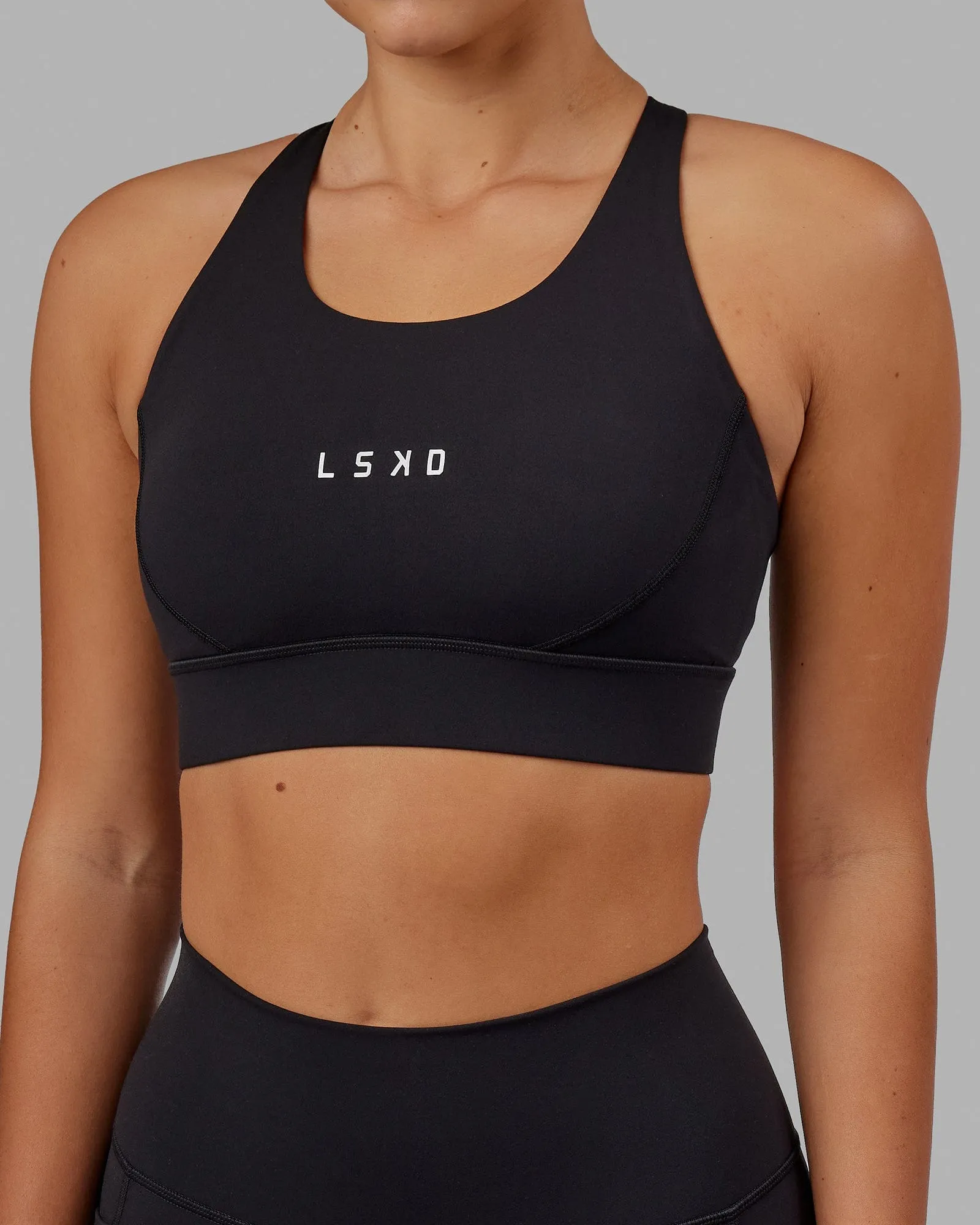 Propel Sports Bra - Black sold by LSKD product image thumbnail 5