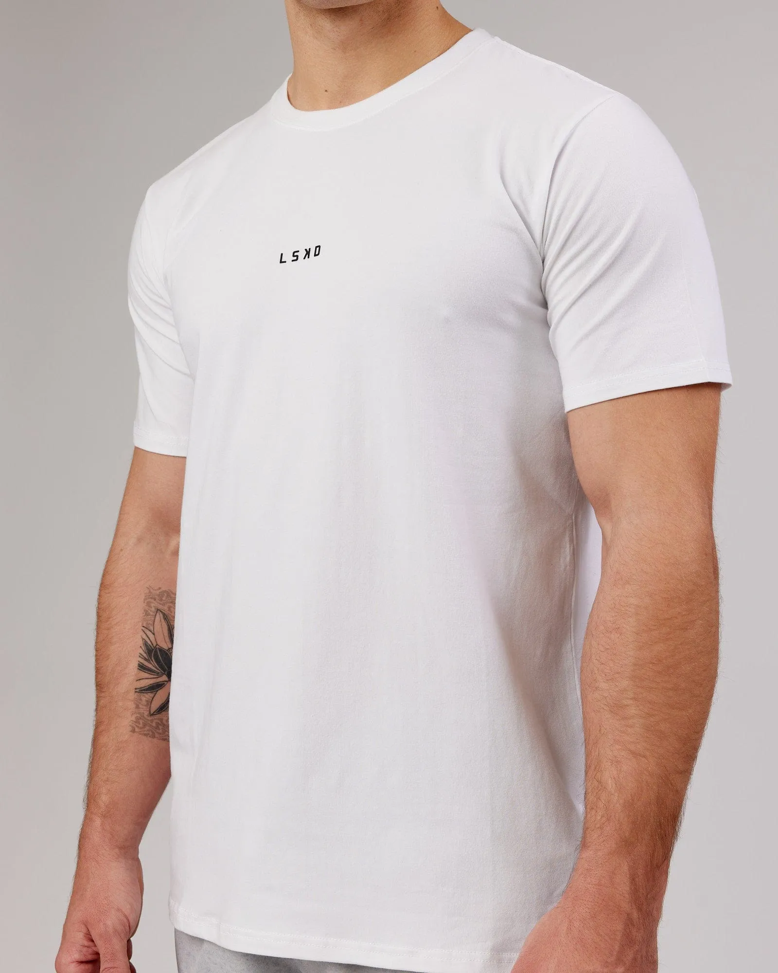Base FLXCotton Tee - White sold by LSKD product image thumbnail 5