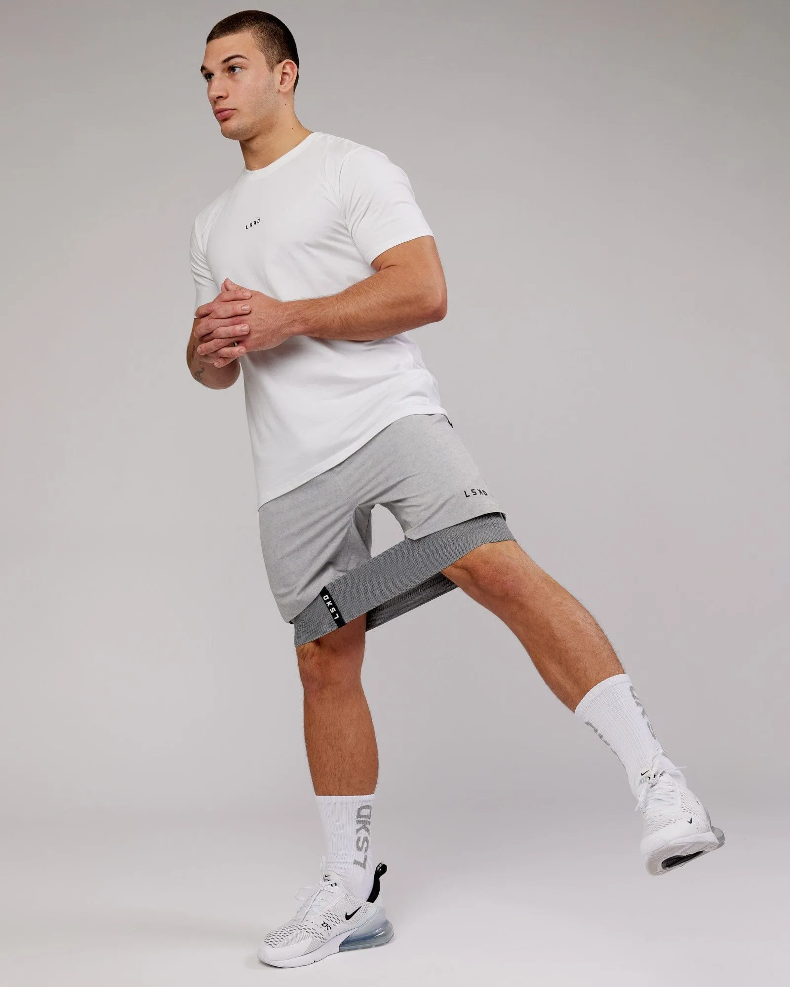 Base FLXCotton Tee - White sold by LSKD product image thumbnail 4