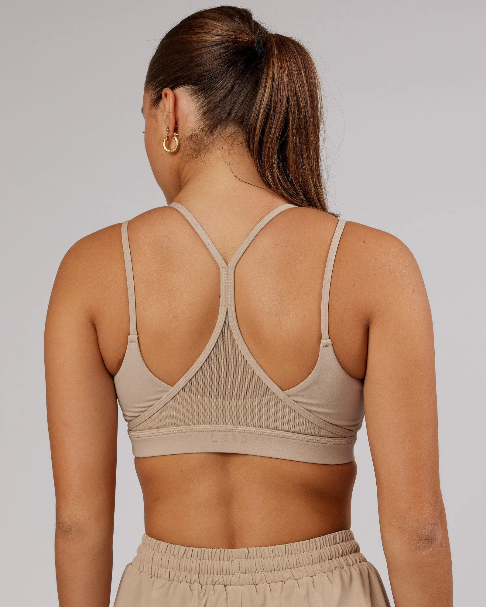 Movement Sports Bra - Taupe sold by LSKD product image thumbnail 2