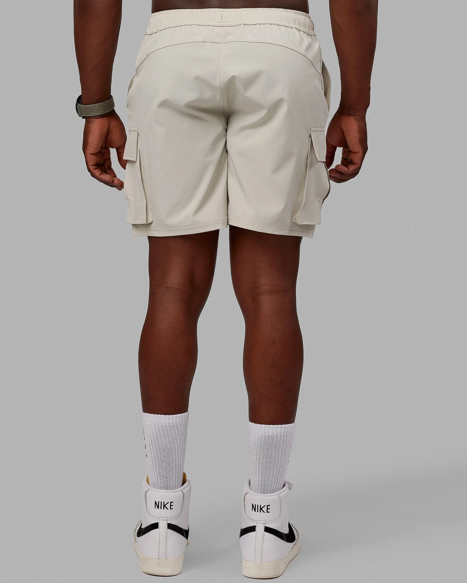 Energy Stretch 6" Performance Cargo Shorts - Lunar Rock sold by LSKD product image thumbnail 4