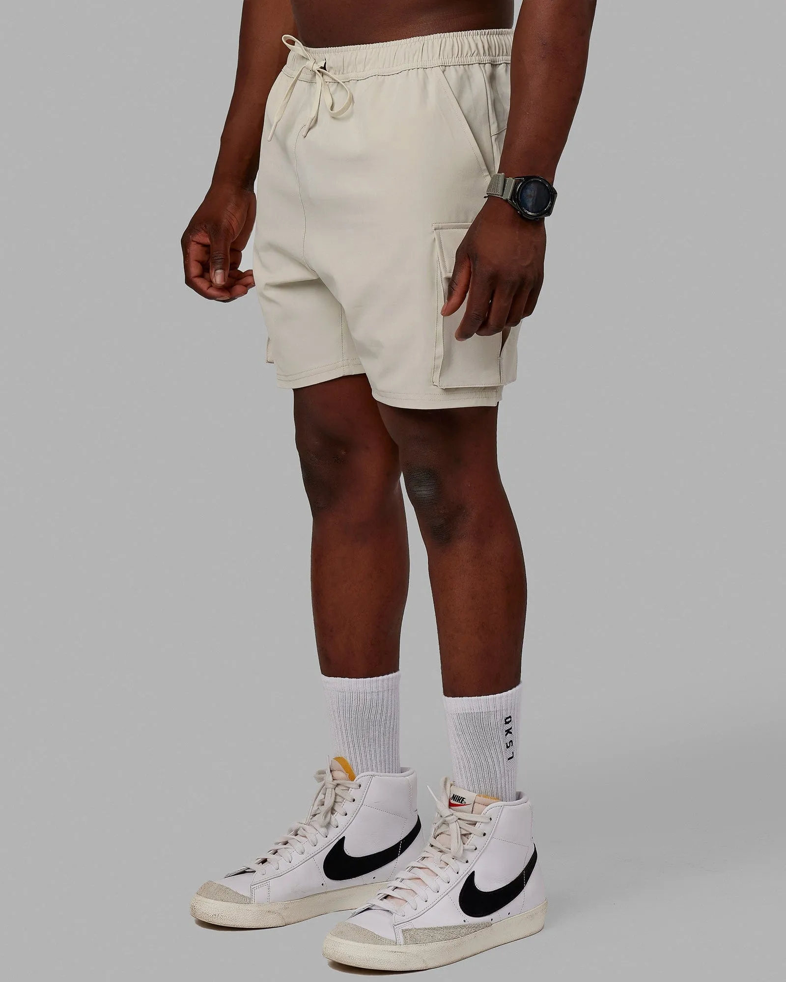 Energy Stretch 6" Performance Cargo Shorts - Lunar Rock sold by LSKD product image thumbnail 3