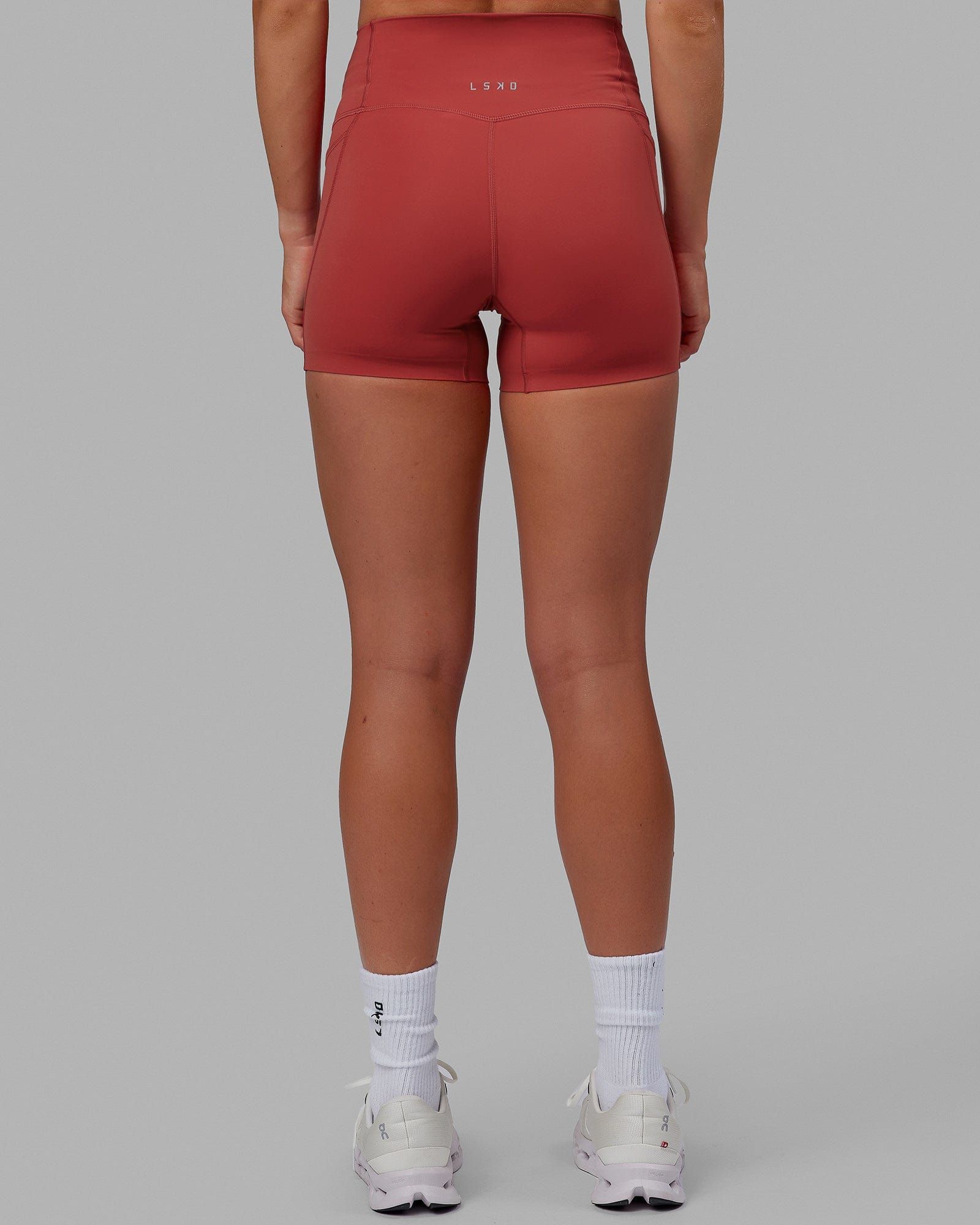 Elixir X-Short Tights With Pockets - Cardinal sold by LSKD product image thumbnail 4