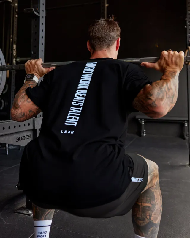 LSKD x Logan Martin FLXCotton Tee Oversize - Black-Windsurfer sold by LSKD