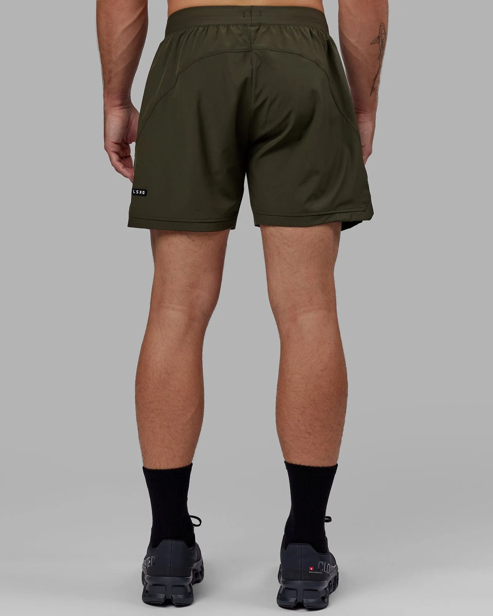 Challenger 6" Lined Performance Shorts - Forest Night sold by LSKD product image thumbnail 4