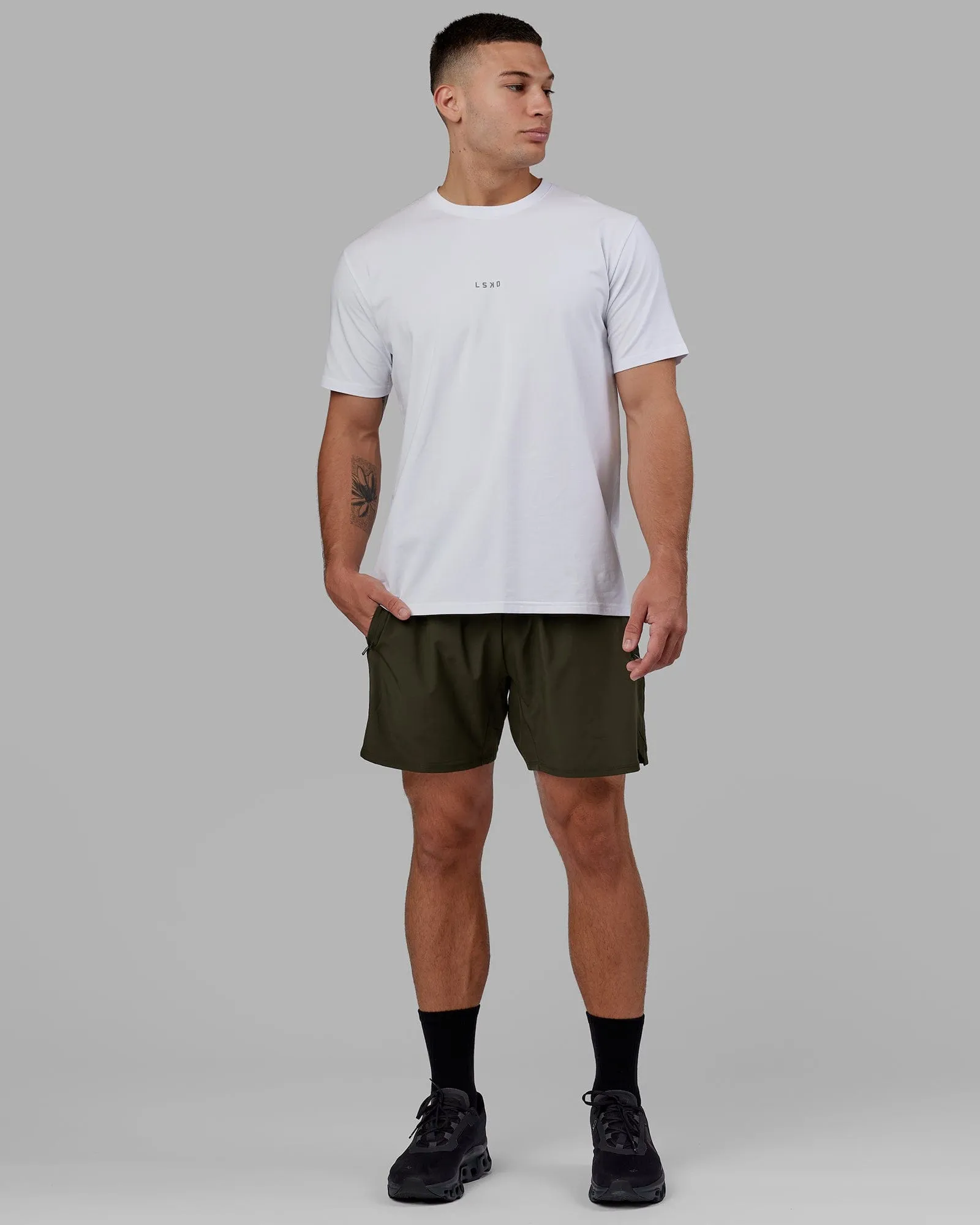 Challenger 6" Lined Performance Shorts - Forest Night sold by LSKD product image thumbnail 3
