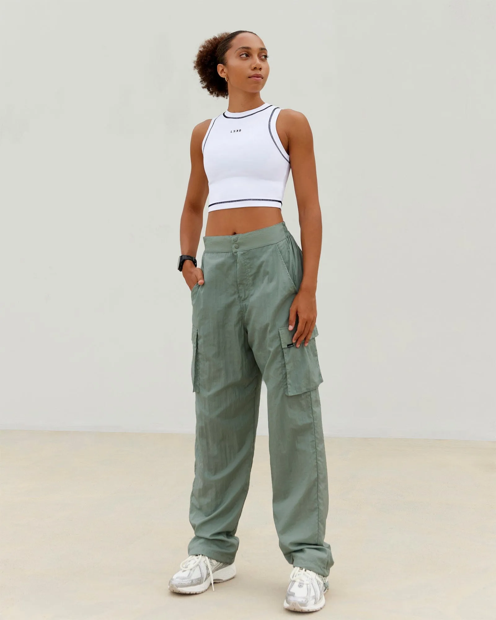 Imprint Tank - White-Black sold by LSKD