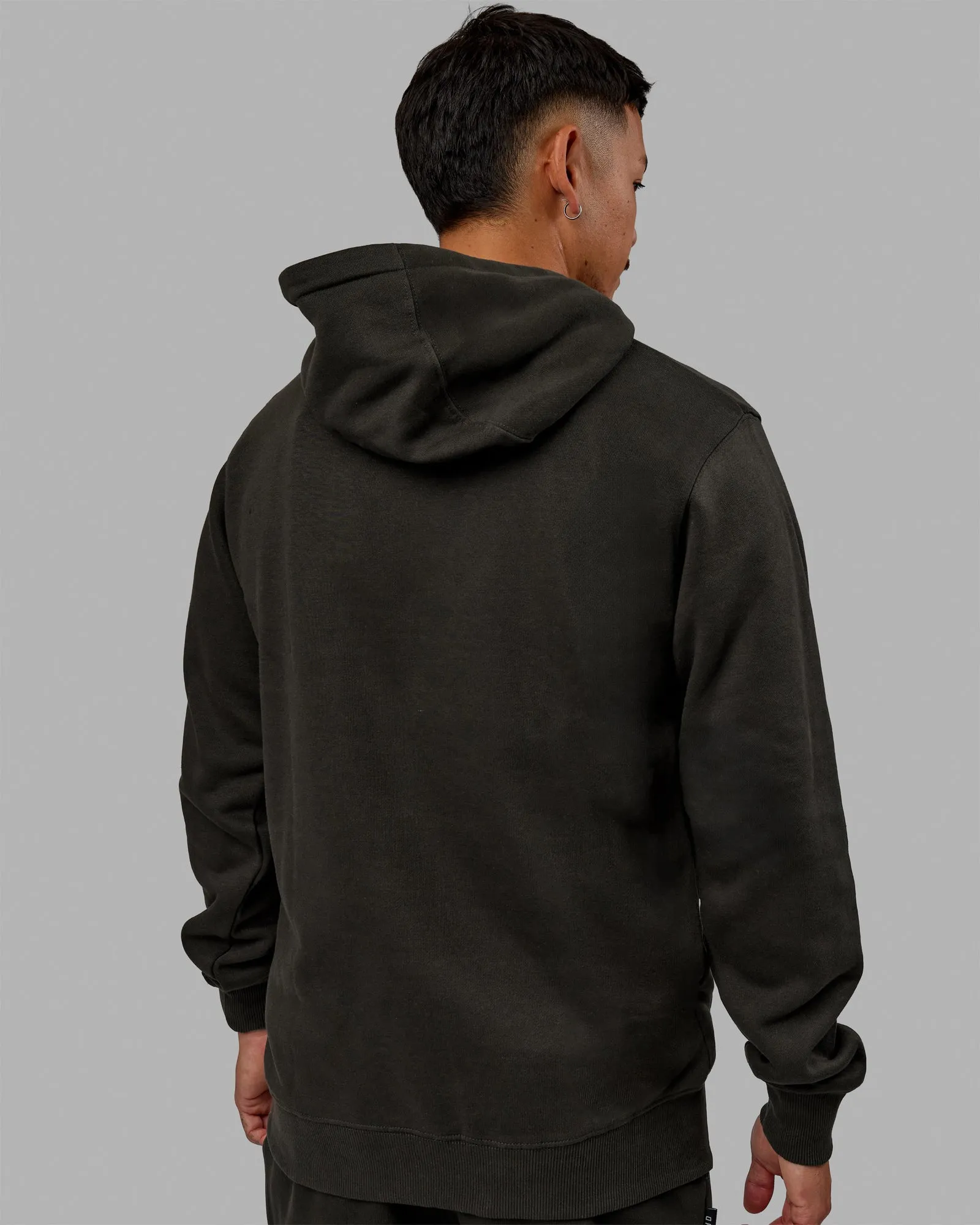 Structure Hoodie - Pirate Black-Black sold by LSKD product image thumbnail 4