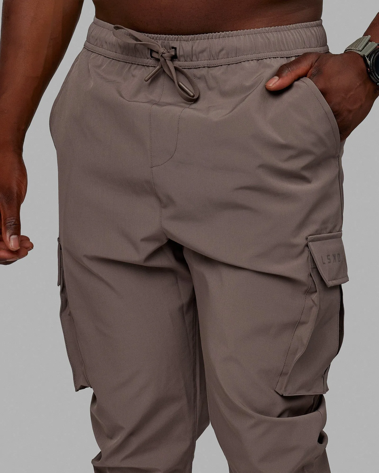 Energy Stretch Performance Cargo Joggers - Iron sold by LSKD product image thumbnail 2