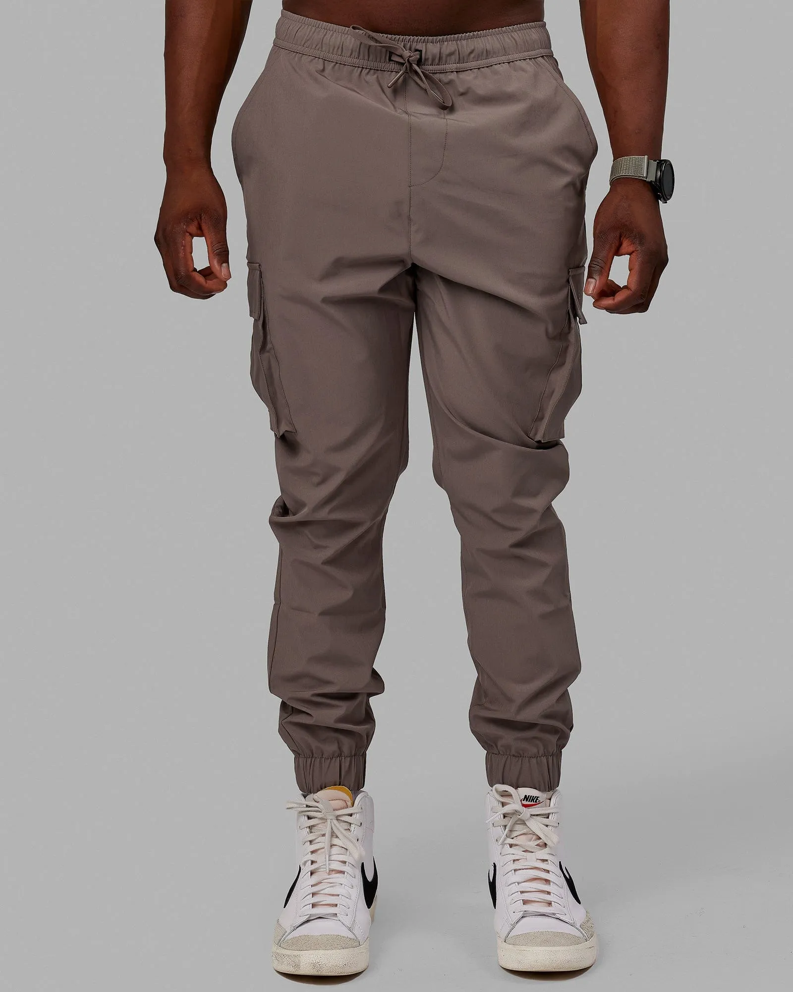 Energy Stretch Performance Cargo Joggers - Iron sold by LSKD product image thumbnail 5