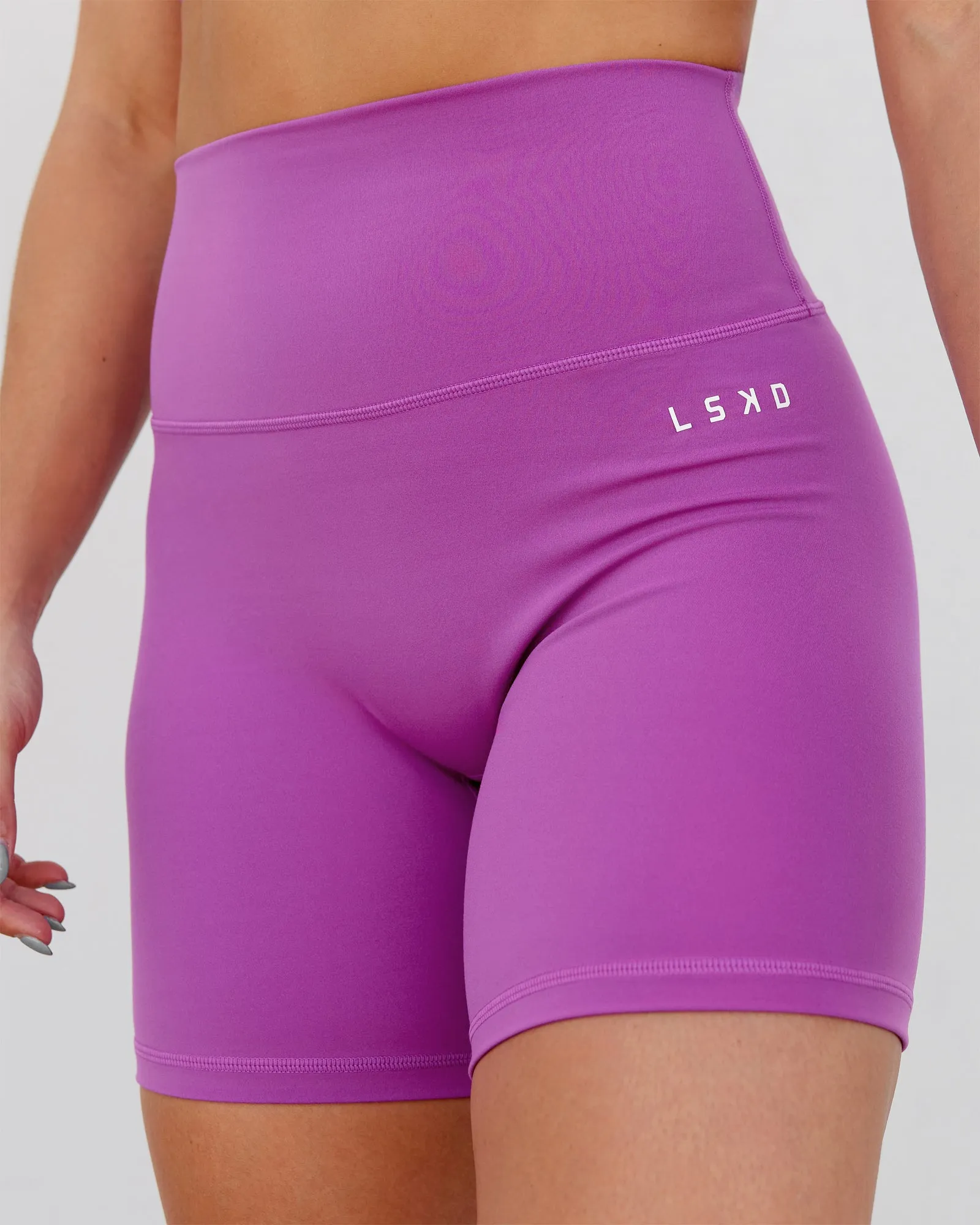 Base 2.0 Mid Short Tight - Hyper Violet sold by LSKD