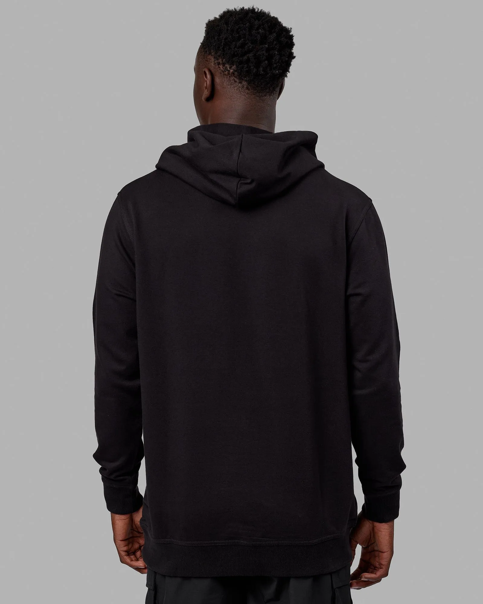 Strength FLXFLeece Hoodie - Black-White sold by LSKD product image thumbnail 4