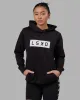 Strength FLXFLeece Hoodie - Black-White sold by LSKD