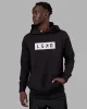 Strength FLXFLeece Hoodie - Black-White sold by LSKD