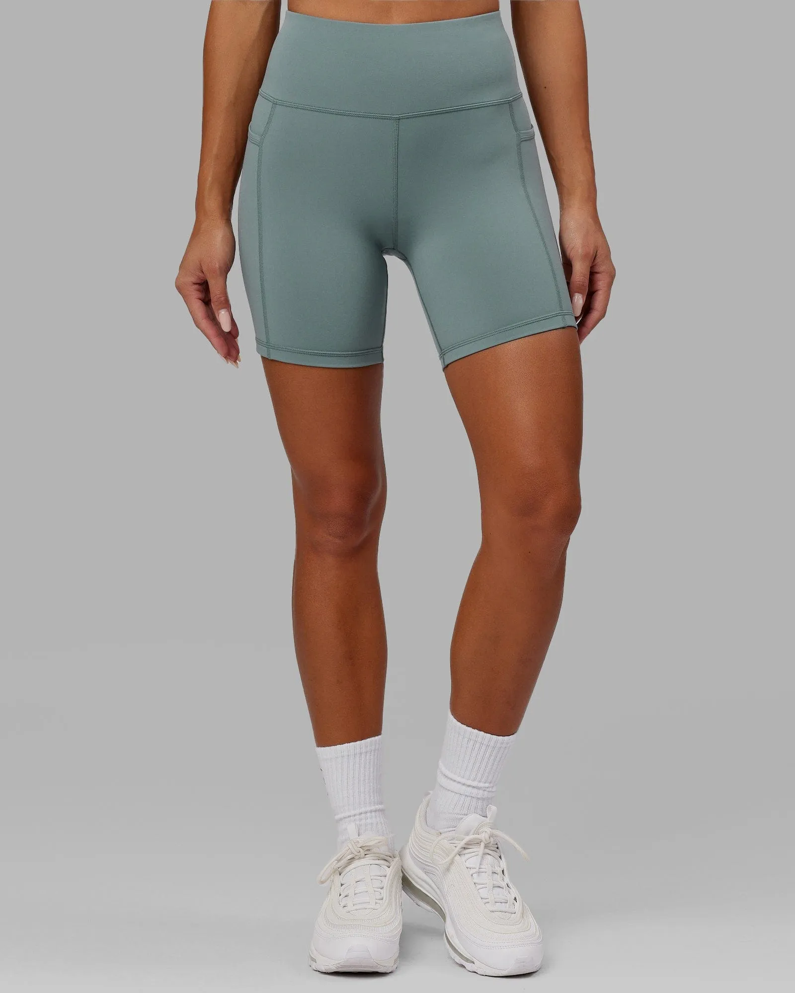 Rep Mid Short Tights Small Logo - Eclipse sold by LSKD product image thumbnail 2