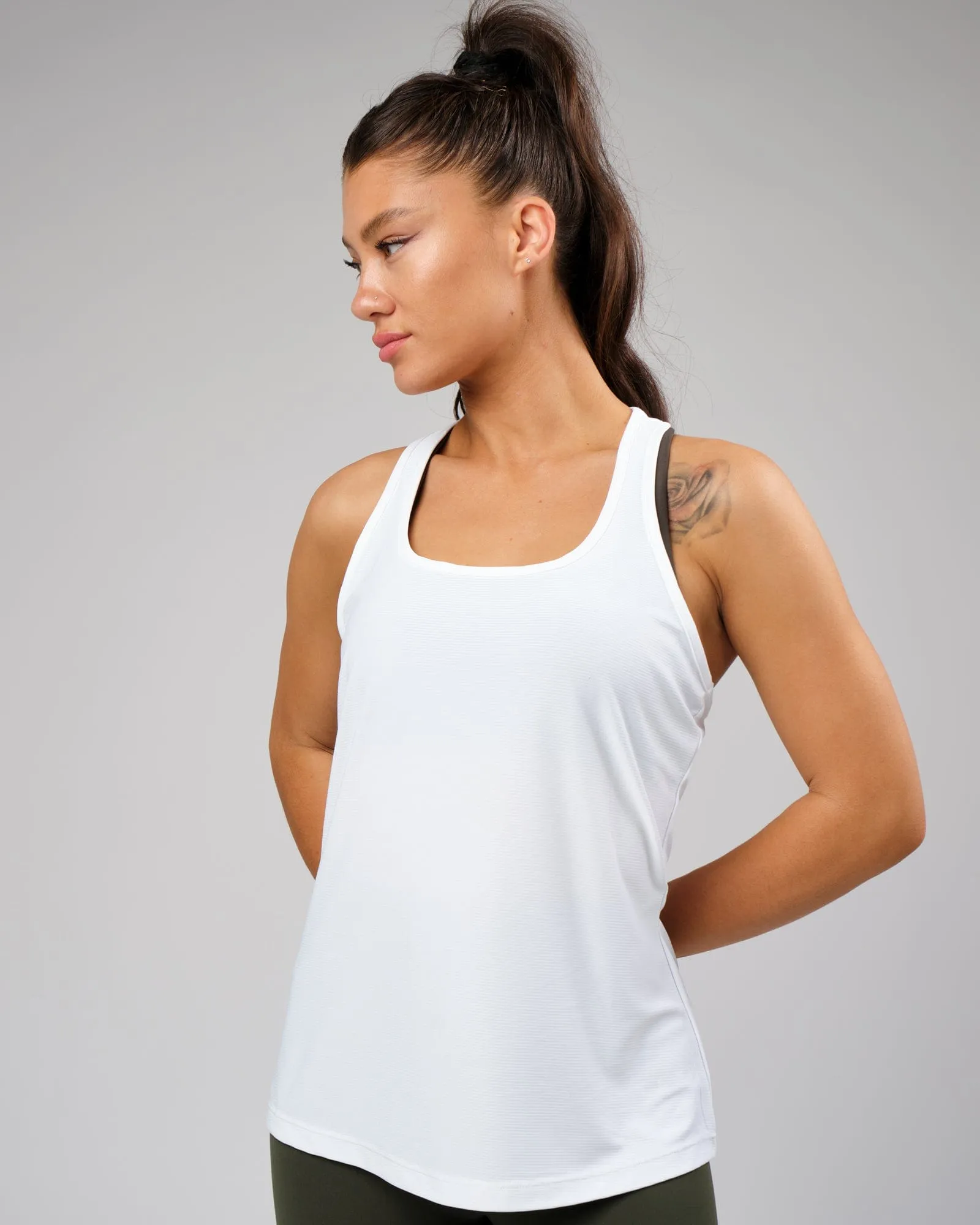 Freedom Performance Tank - White sold by LSKD product image thumbnail 2