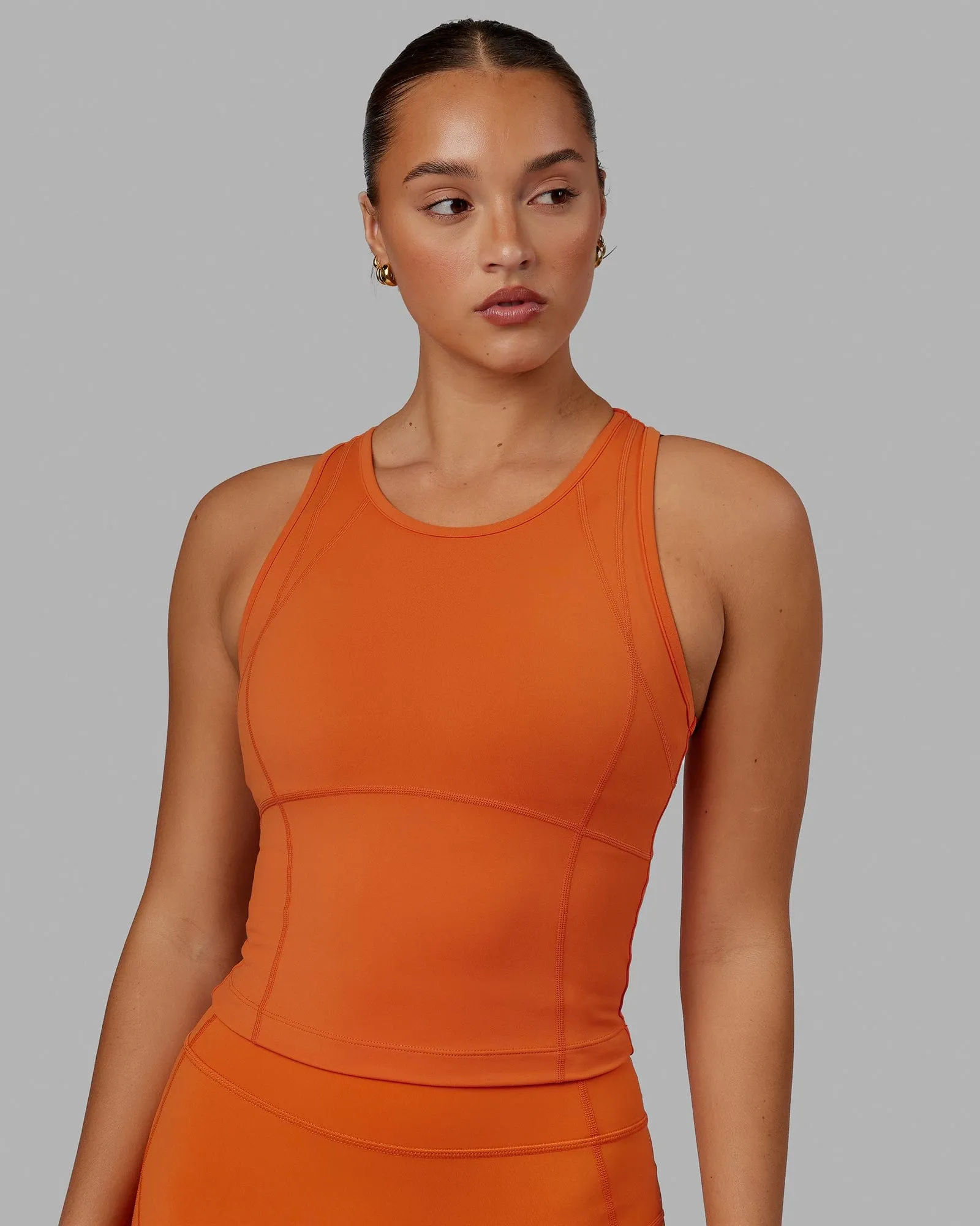 Propel Performance Tank - Burnt Orange sold by LSKD