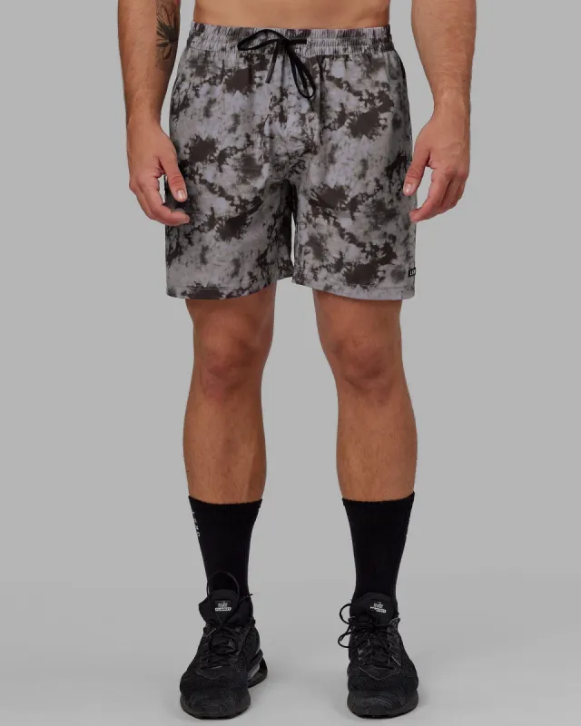 Rep 7'' Performance Shorts - Asphalt Tie Dye sold by LSKD