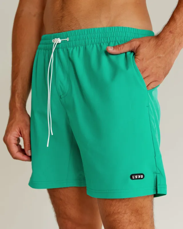 Capsule 7" Performance Short - Hyper Teal sold by LSKD