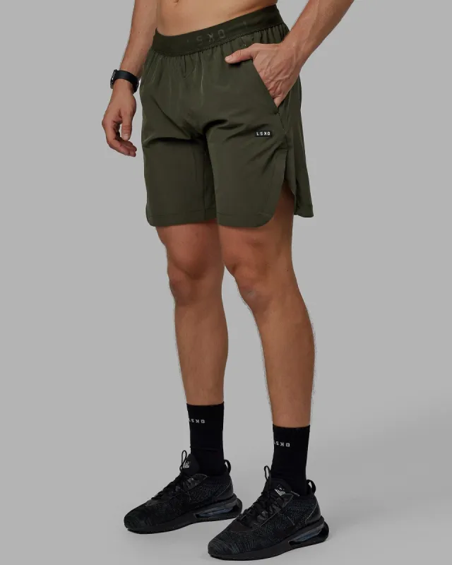 Competition 8" Performance Shorts - Forest Night sold by LSKD