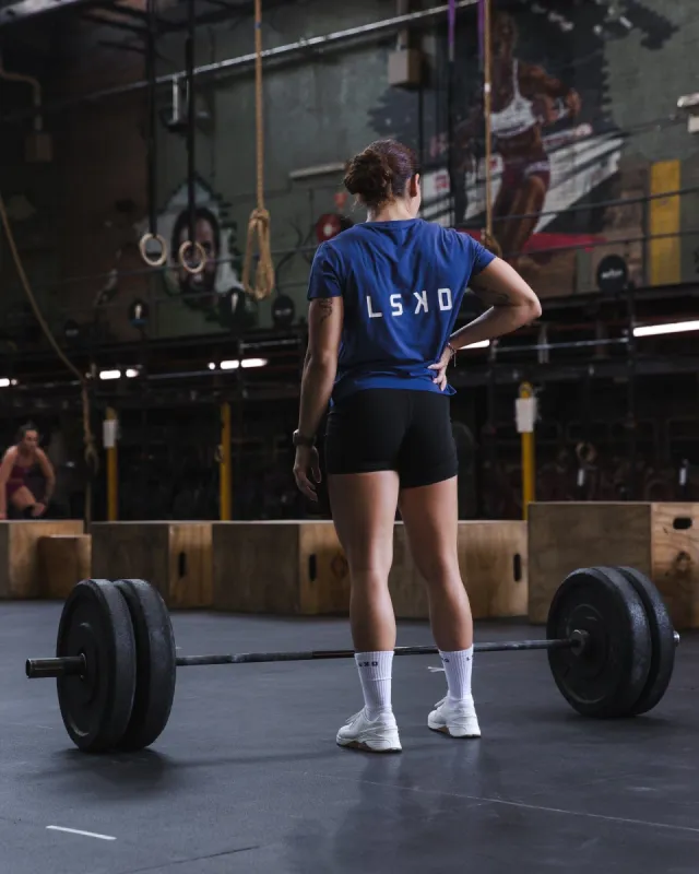 Endeavour FLXCotton Tee - Galactic Cobalt-White sold by LSKD