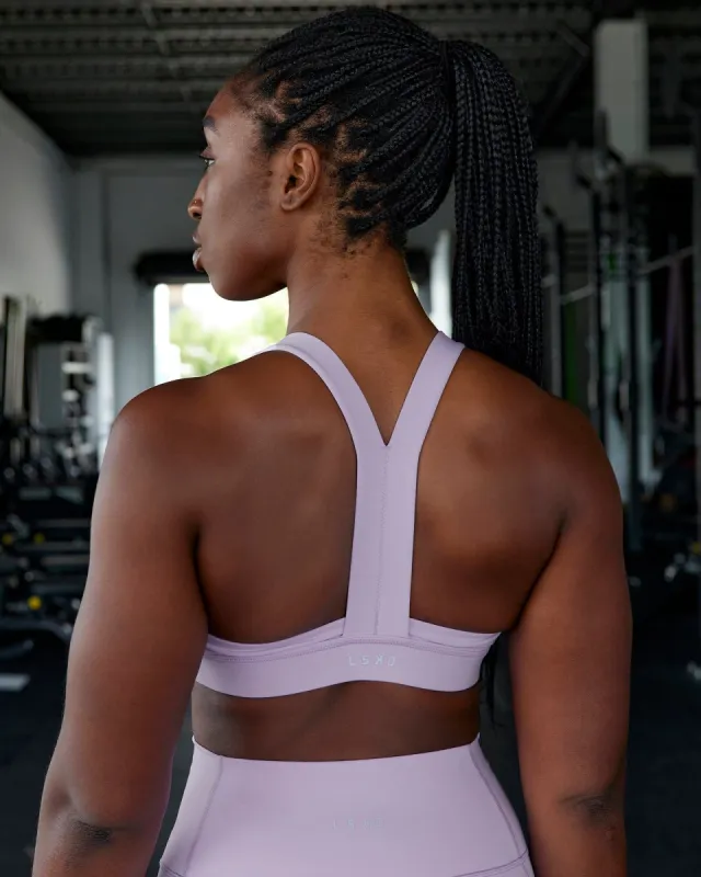 Advance Sports Bra - Pale Lilac sold by LSKD