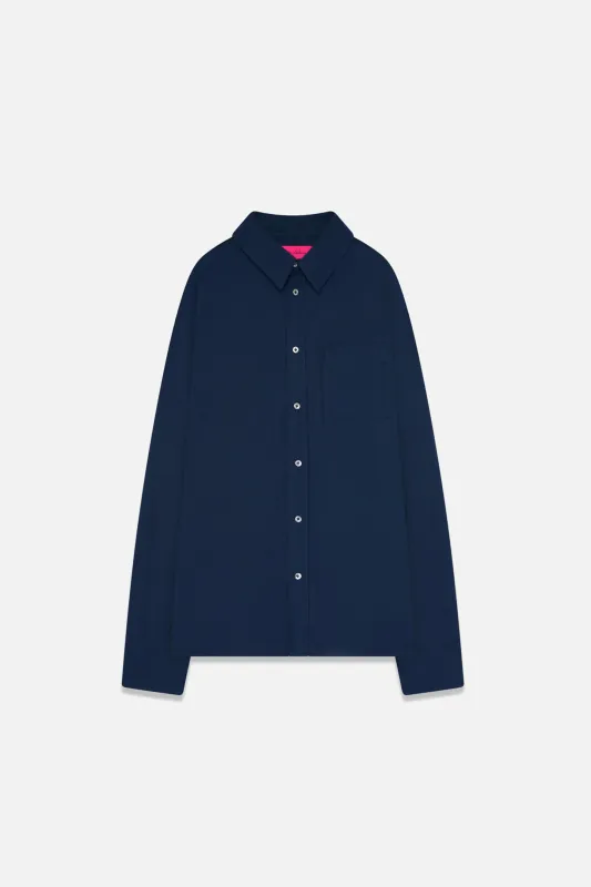 Cashmina Pocket Shirt made by The Elder Statesman