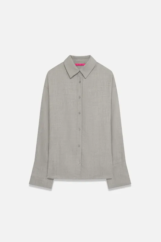 Cashmina Boxy Shirt made by The Elder Statesman