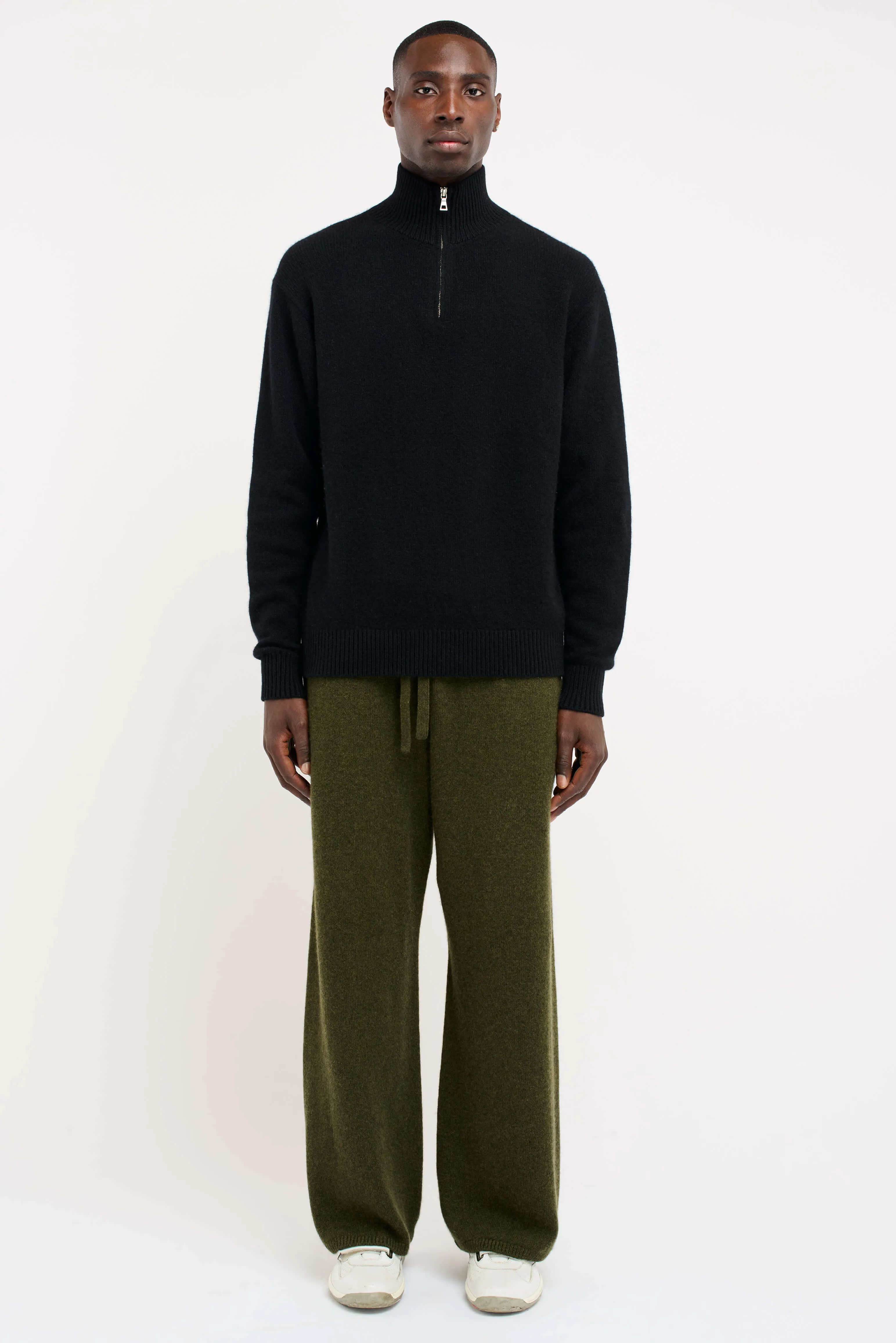 Relaxed Half Zip sold by The Elder Statesman product image thumbnail 4
